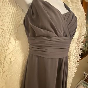 Womens Sz 6 WTOO by Watters & Watters Gray Formal Dress